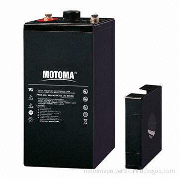 2V SLA Battery for Solar and Wind Energy System, with 300Ah Capacity and 18 Years Design Life